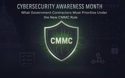 Cybersecurity Awareness Month: What Government Contractors Need to Prioritize Under the New CMMC Rule