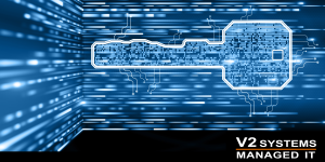 Cybersecurity Protection and V2 Systems Logo
